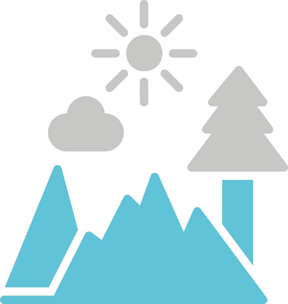 Mountain Vector Icon