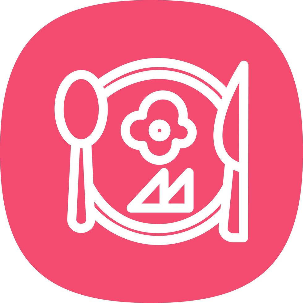 Breakfast Vector Icon Design