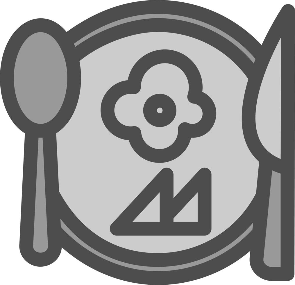 Breakfast Vector Icon Design