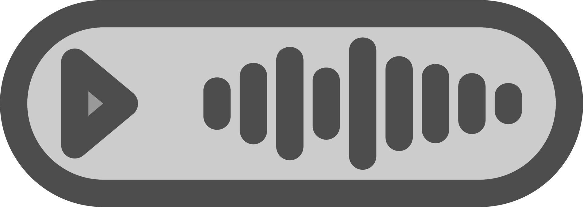 Voice Message Vector Icon Design