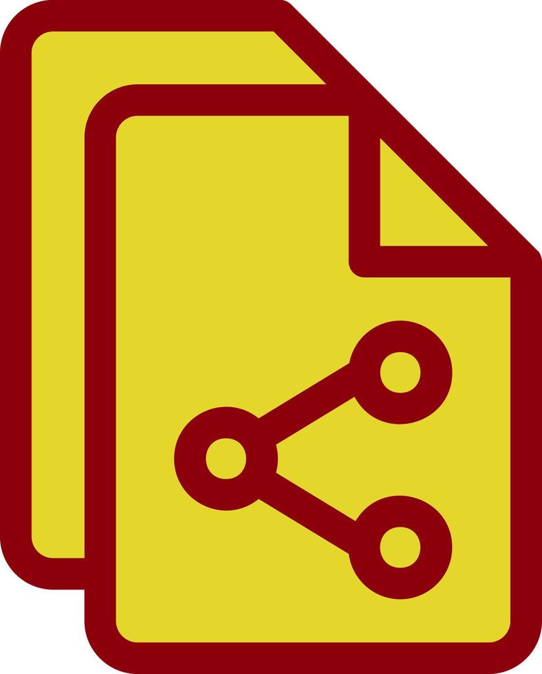 Share Files Vector Icon Design