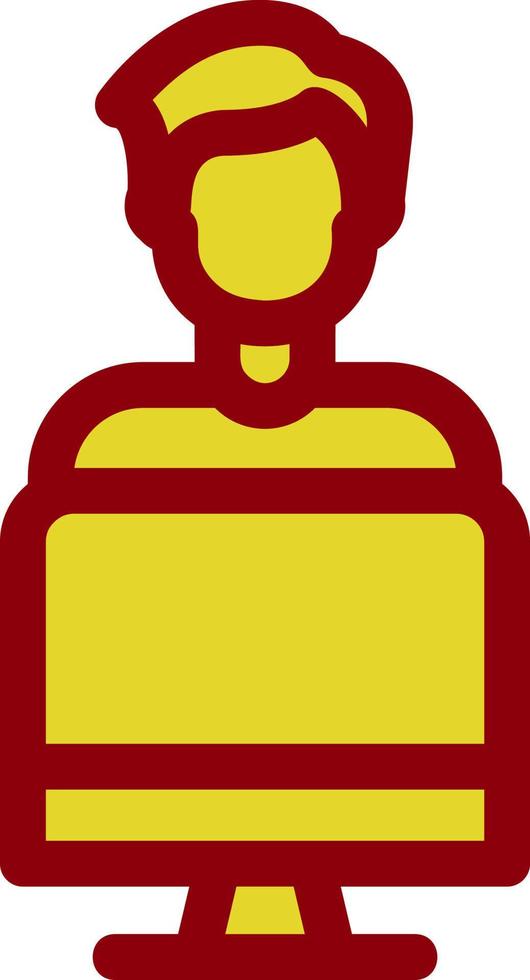 Working on Computer Vector Icon Design