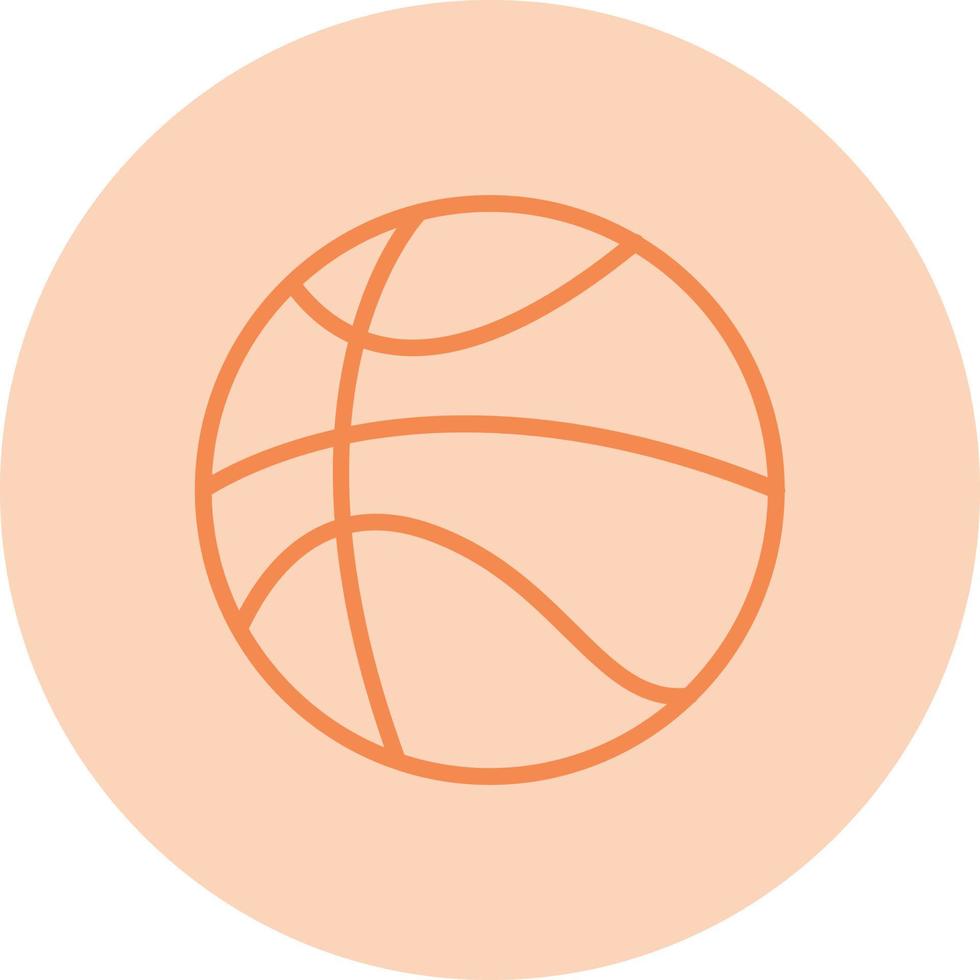 icono de vector de baloncesto