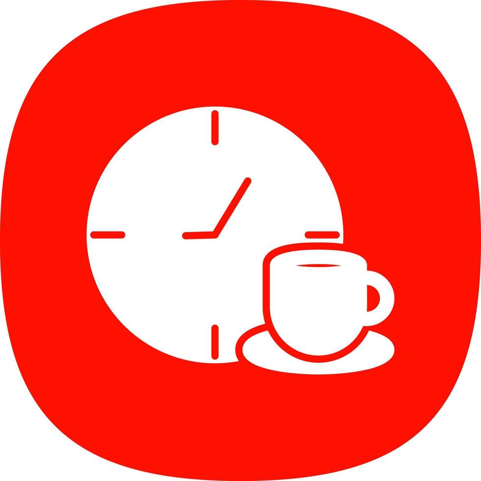 Coffee Break Vector Icon Design