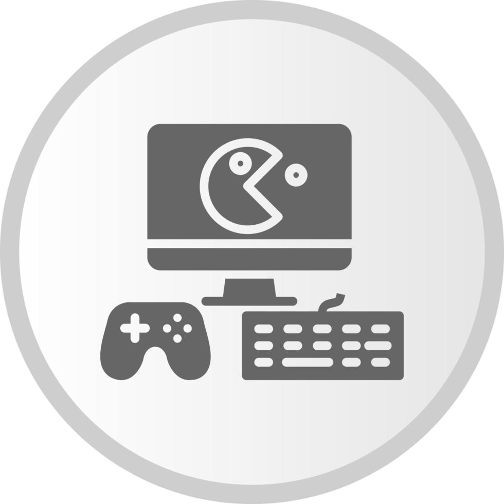 Gaming Setup Vector Icon