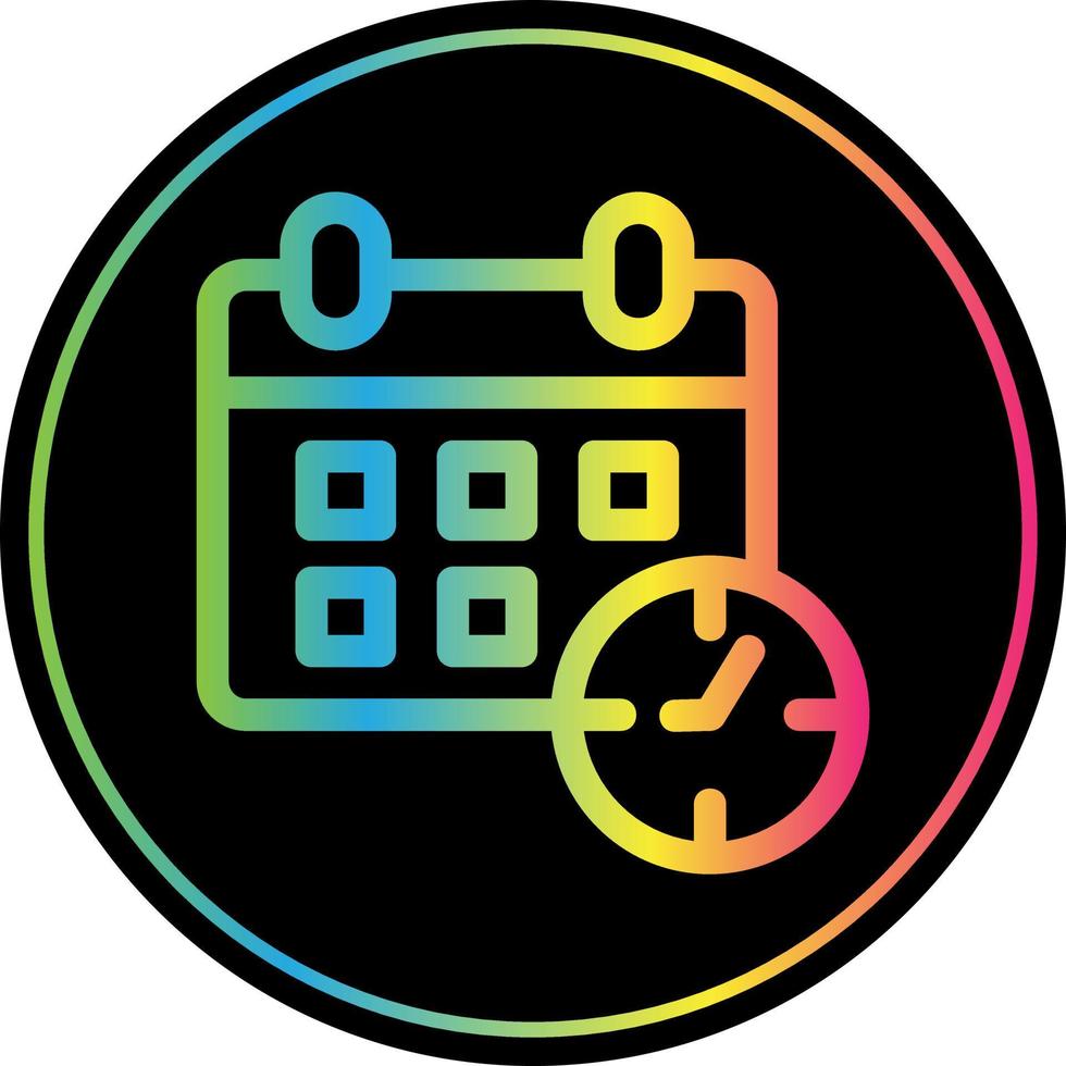Schedule Vector Icon Design