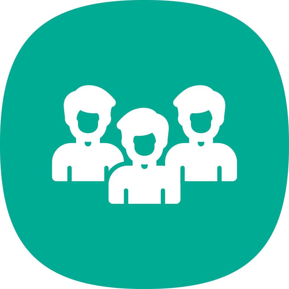 Teamwork Vector Icon Design