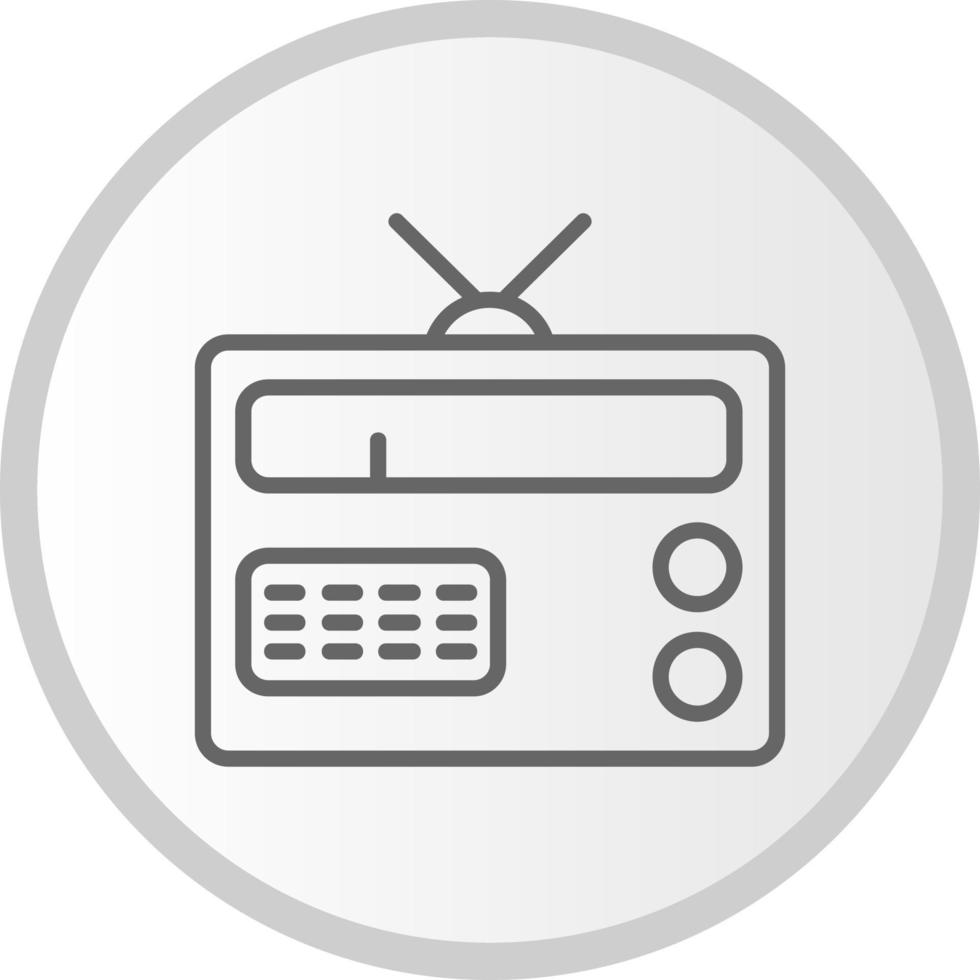 Radio Vector Icon