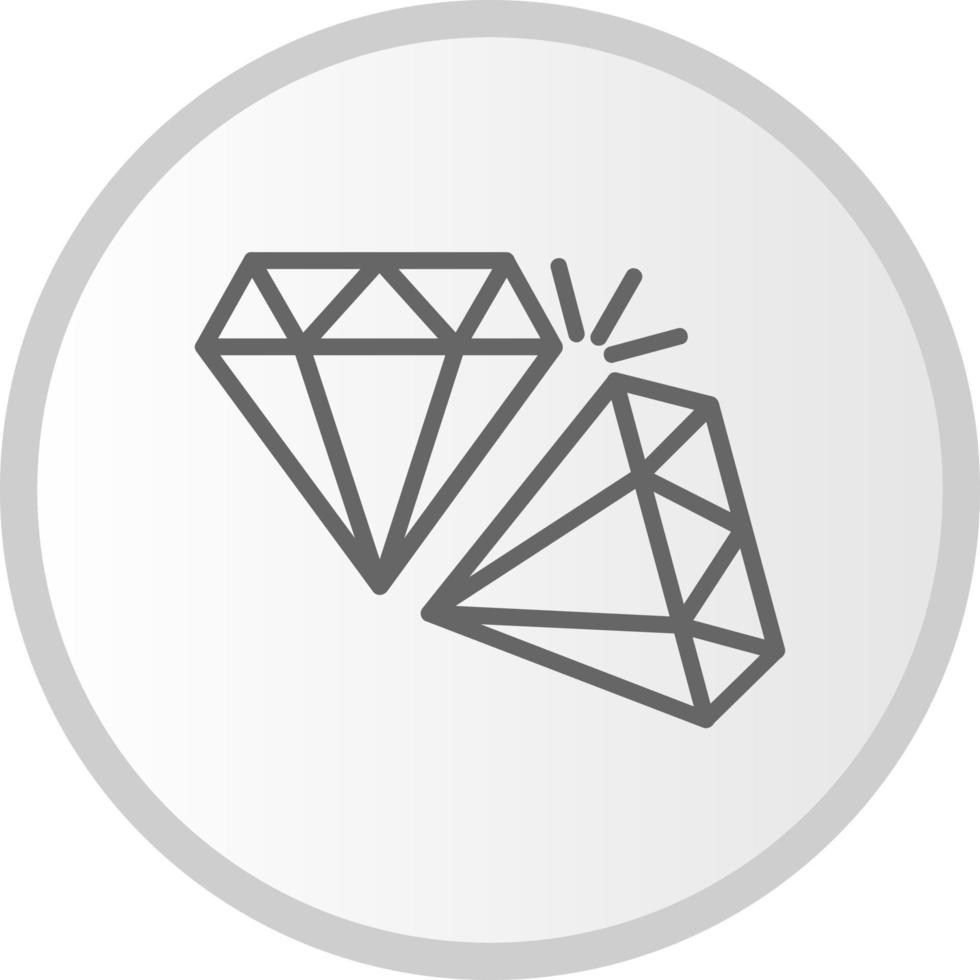 icono de vector de diamante