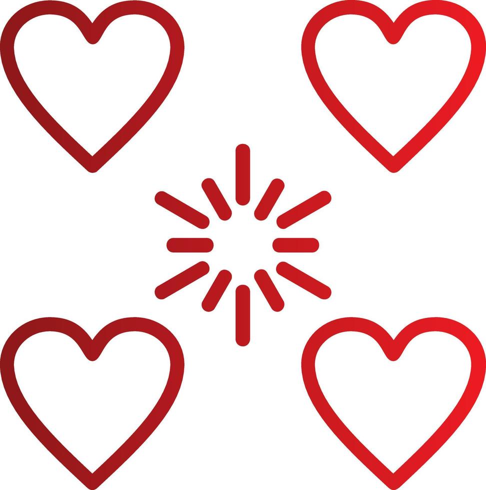 Hearts Vector Icon