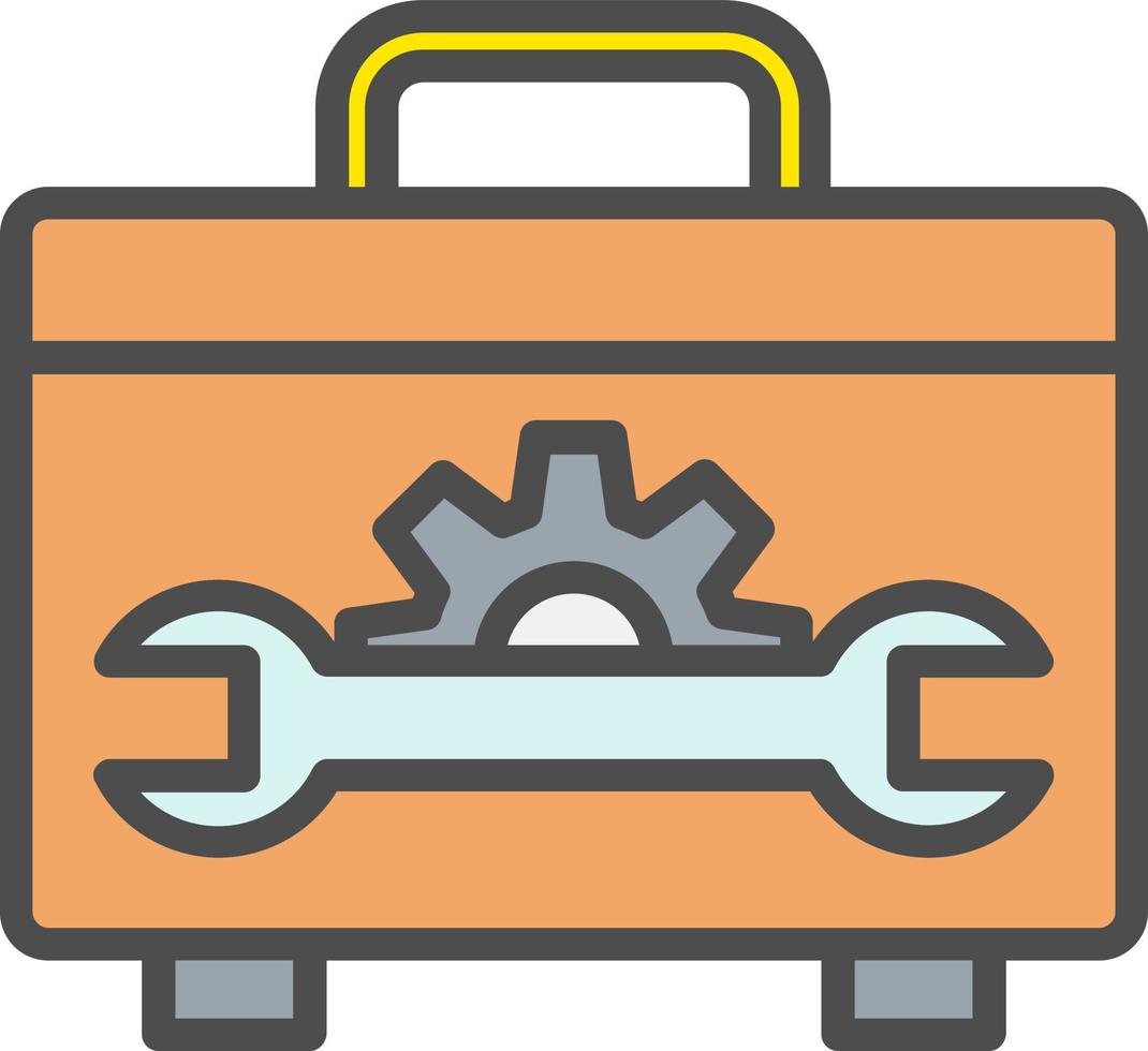 Toolbox Vector Icon 15796624 Vector Art at Vecteezy