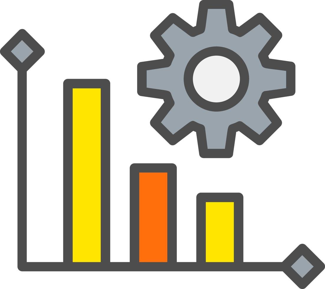 Bar Chart Vector Icon