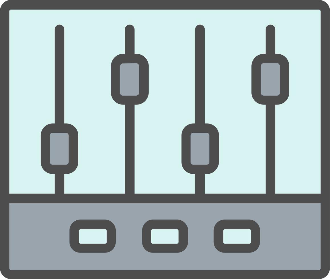 icono de vector de panel de control