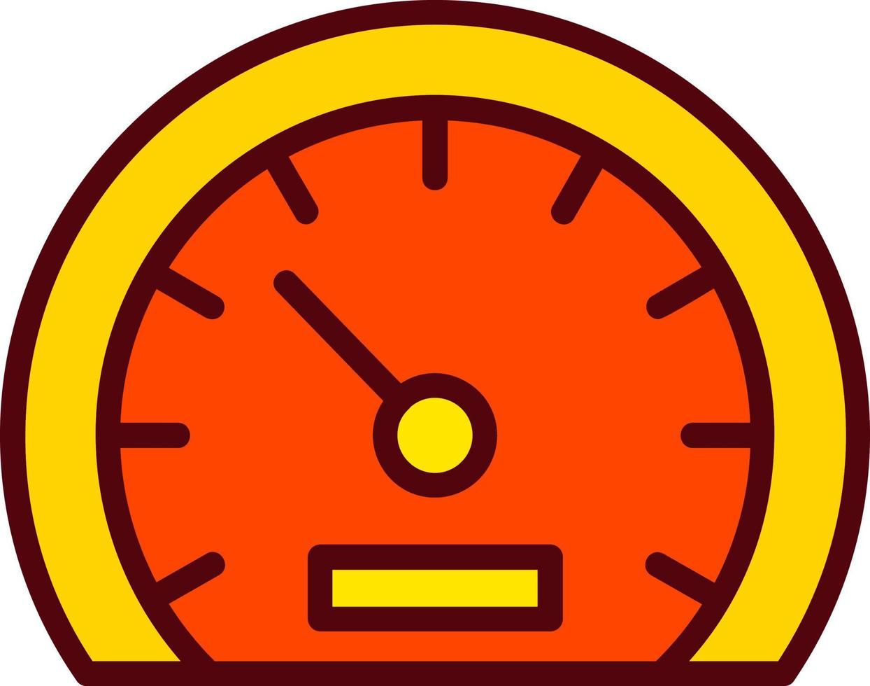 Speedometer Vector Icon 15796818 Vector Art at Vecteezy