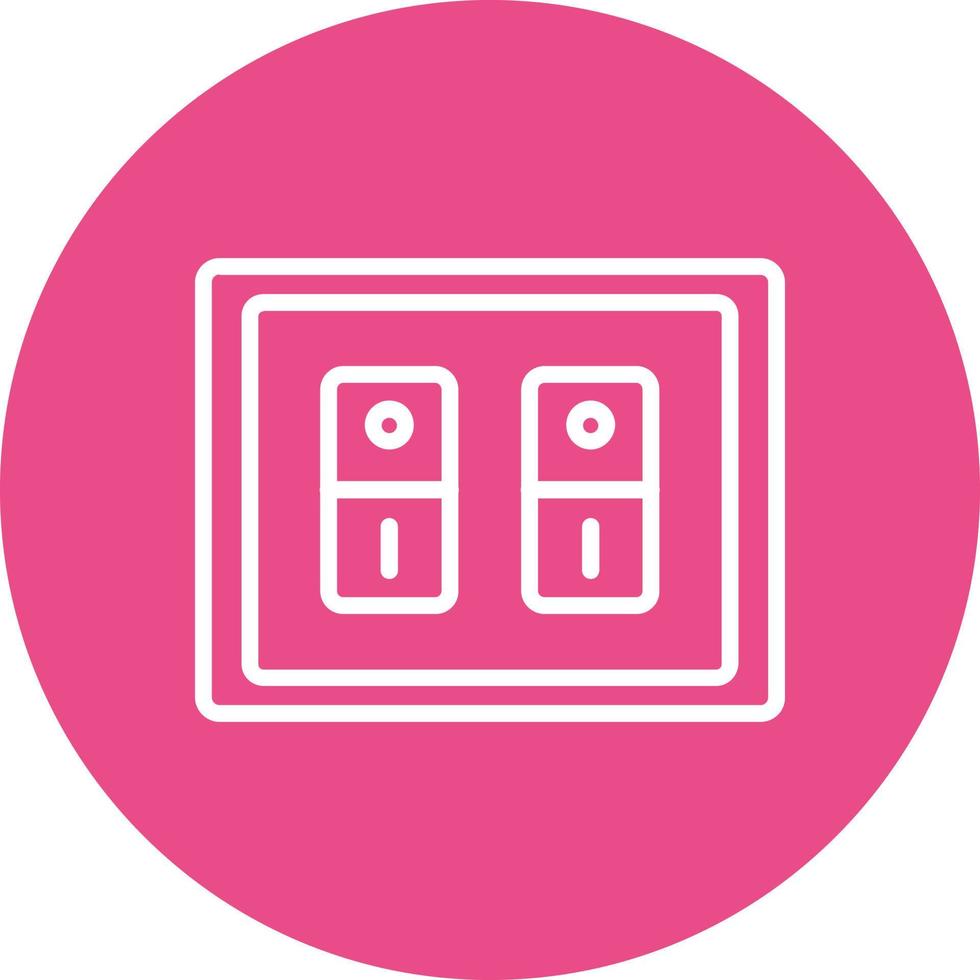 Light Switch Vector Icon