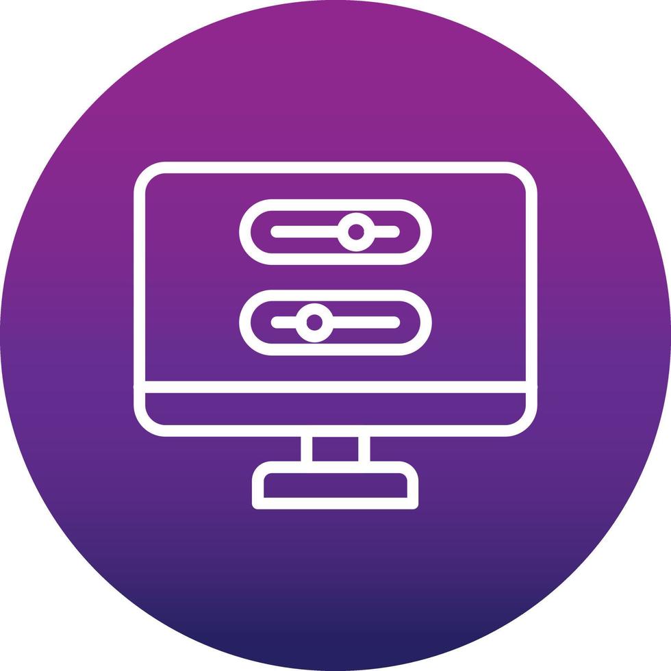 Toggle Button Vector Icon