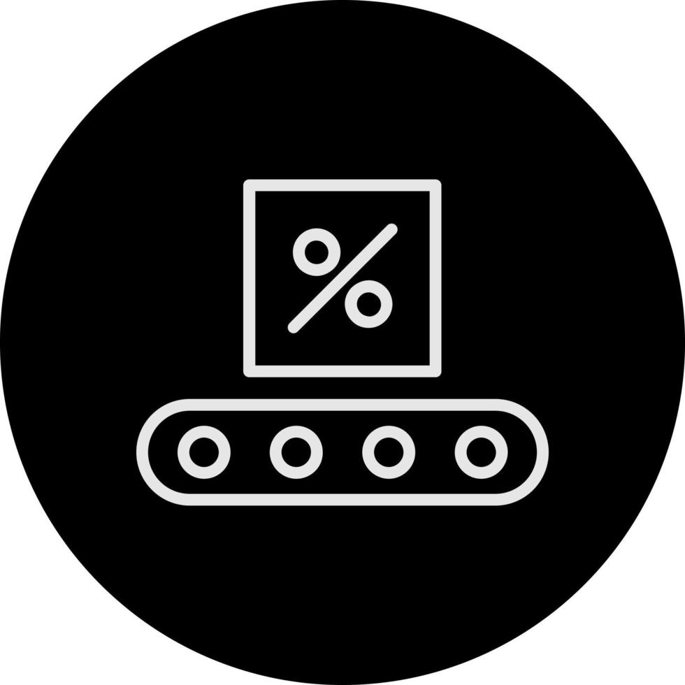 Conveyor Belt Box Vector Icon