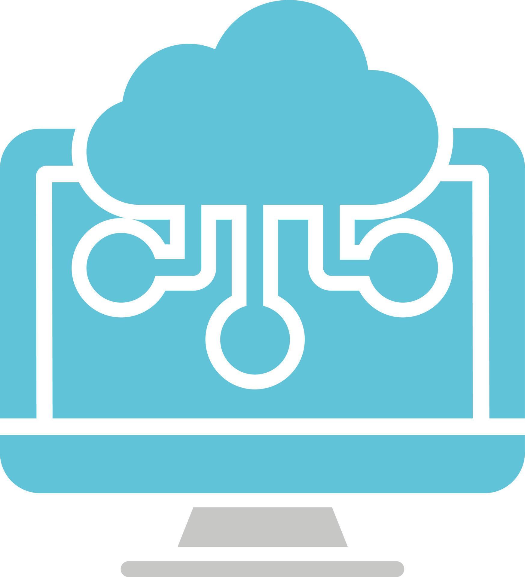 Computing Cloud Vector Icon 15797662 Vector Art at Vecteezy