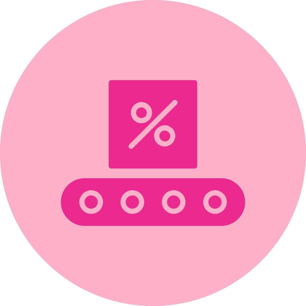 Conveyor Belt Box Vector Icon