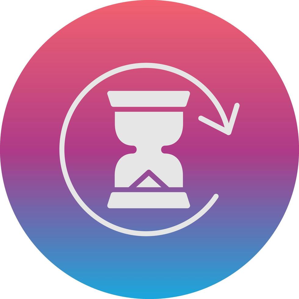 Sand Clock Vector Icon