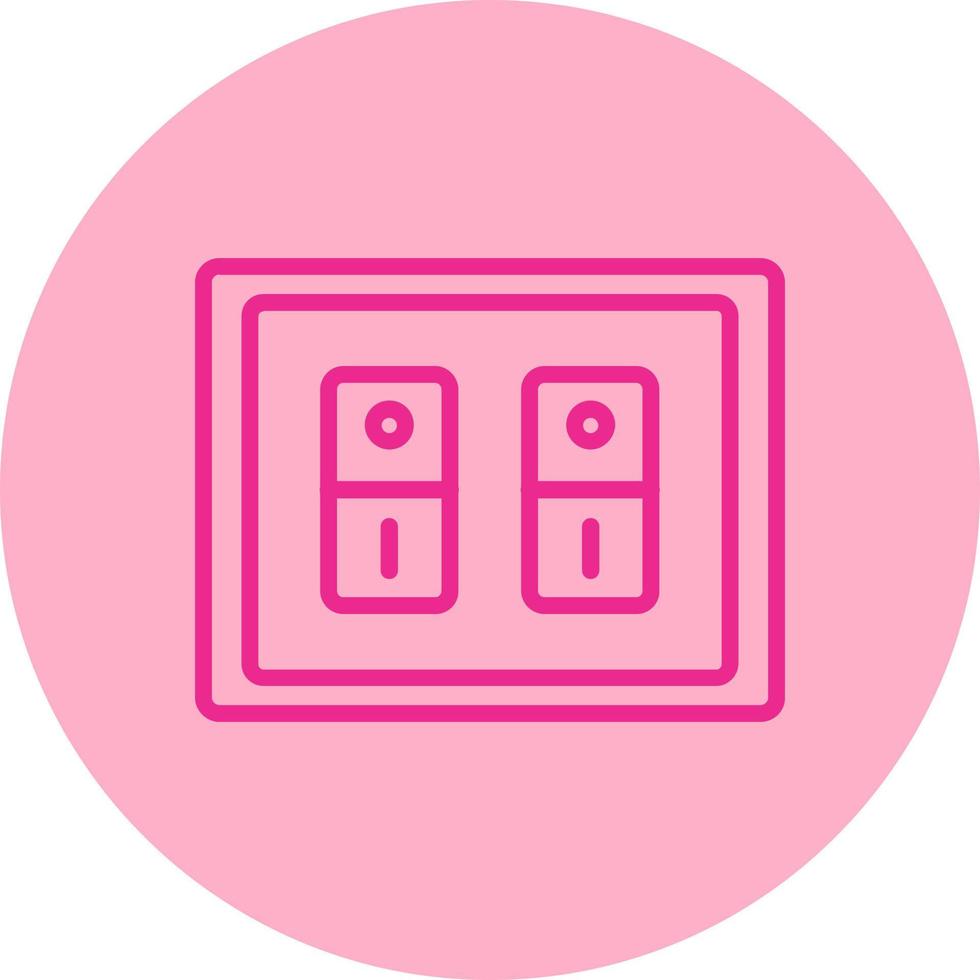 Light Switch Vector Icon