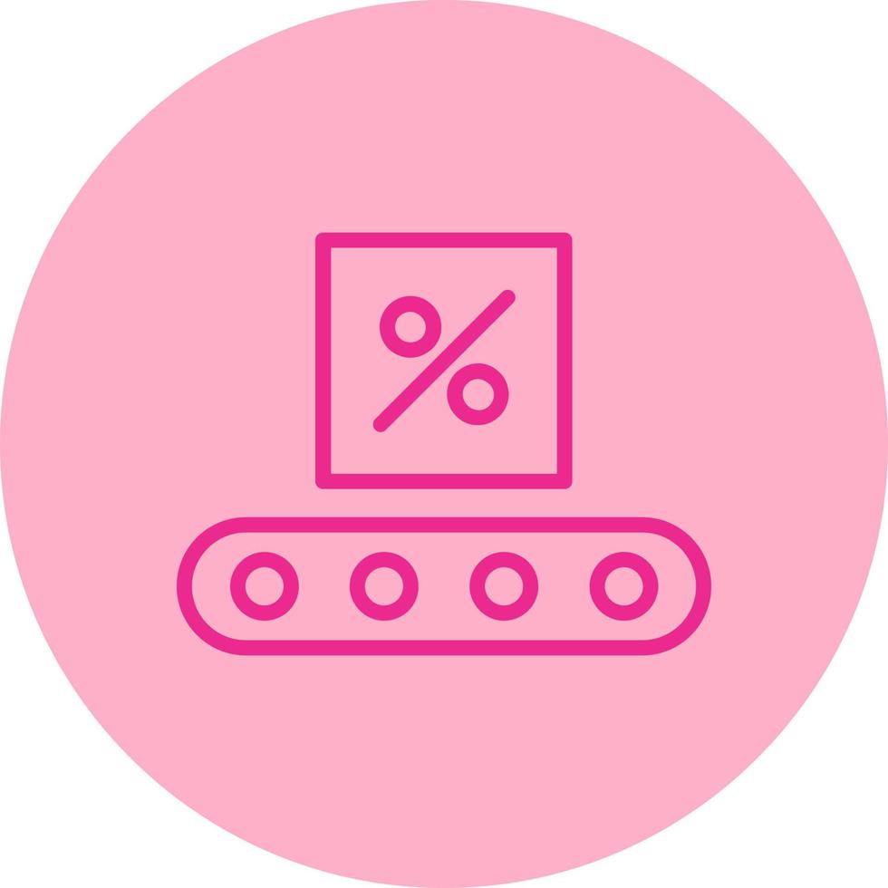 Conveyor Belt Box Vector Icon