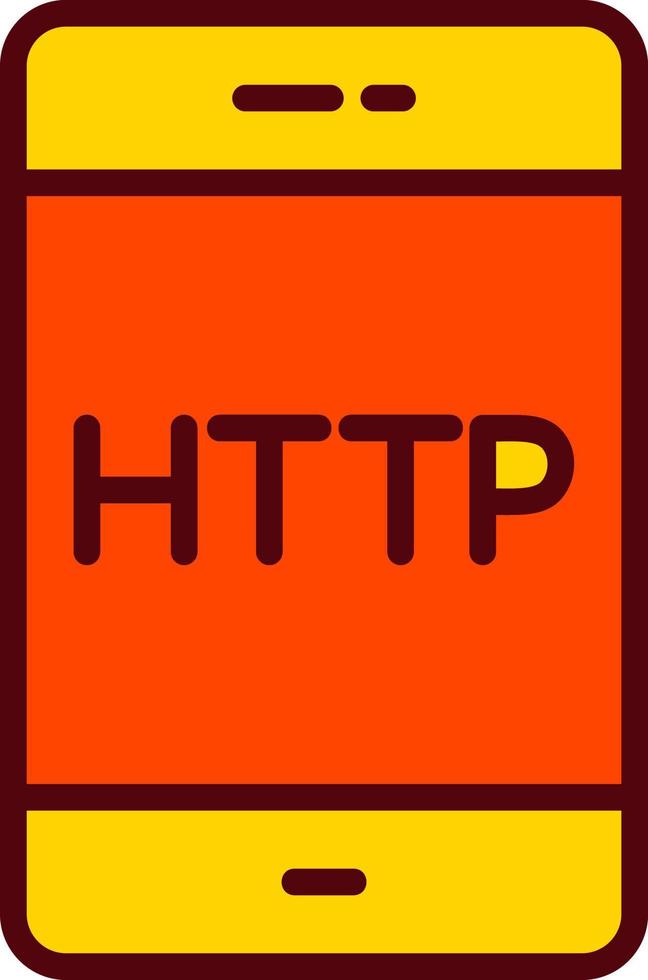 icono de vector de http