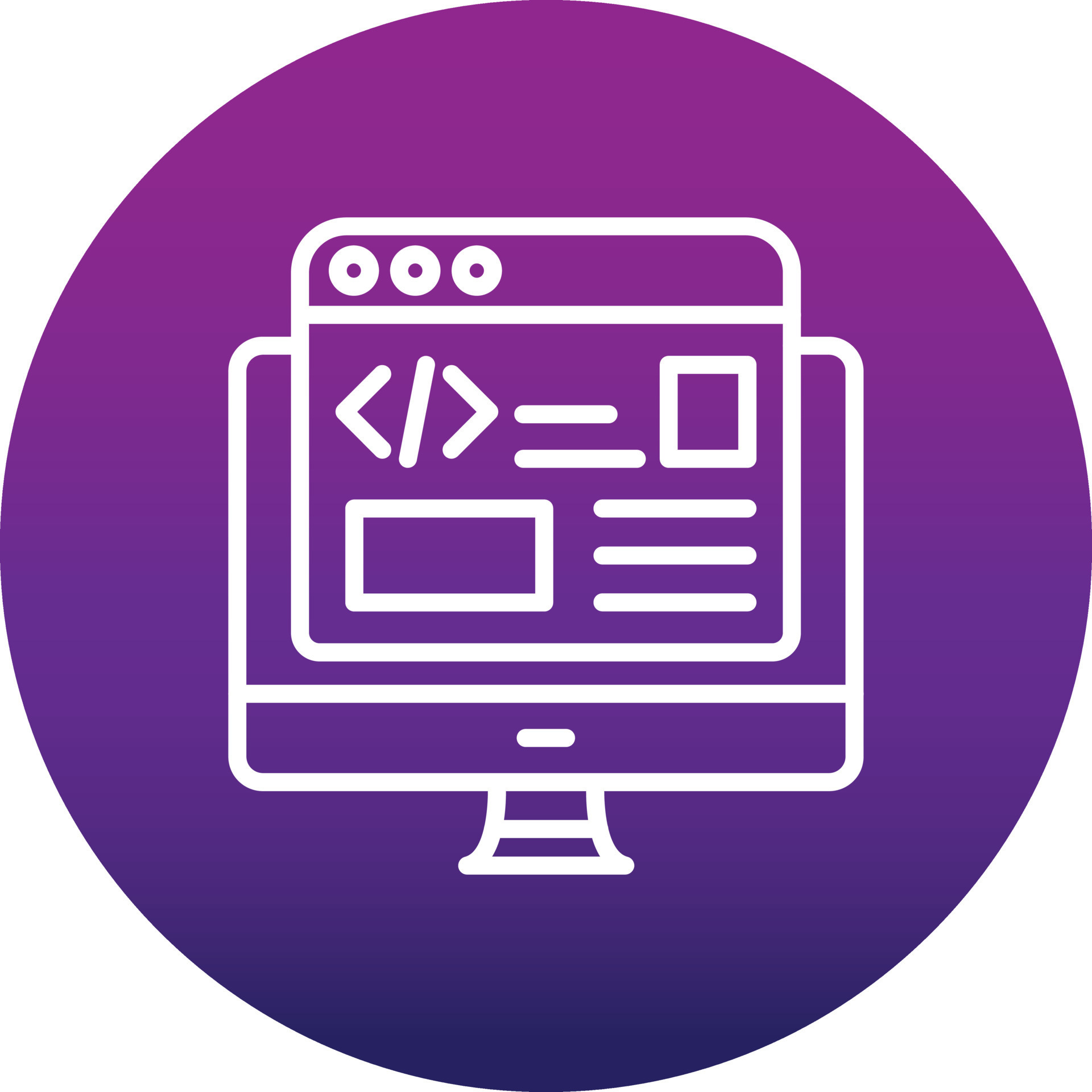Back End Developer Vector Icon 15798751 Vector Art At Vecteezy Back End Developer Vector Icon 15798751 Vector Art At Vecteezy
