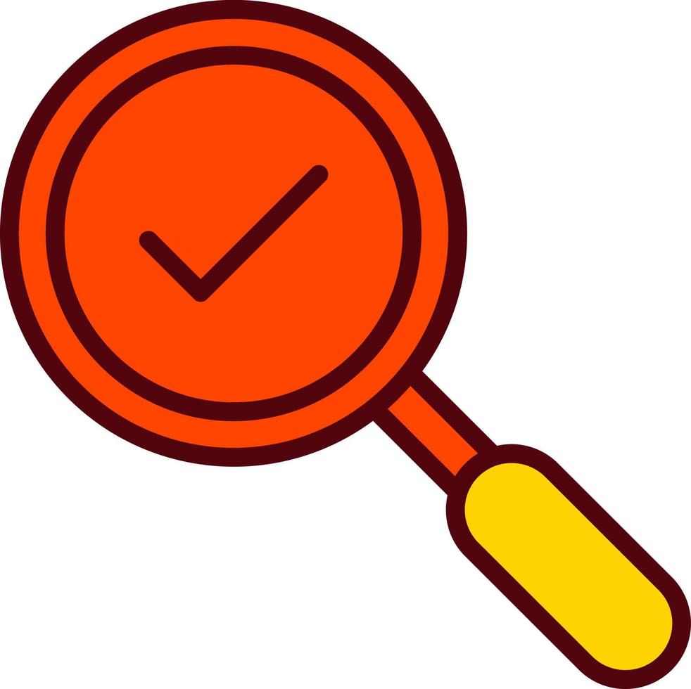 Magnifying Vector Icon