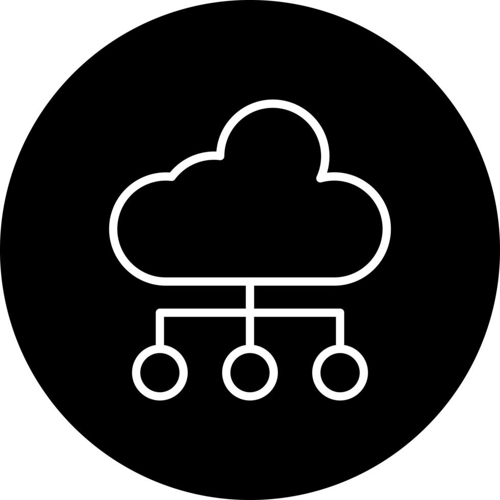 Cloud Computing Vector Icon