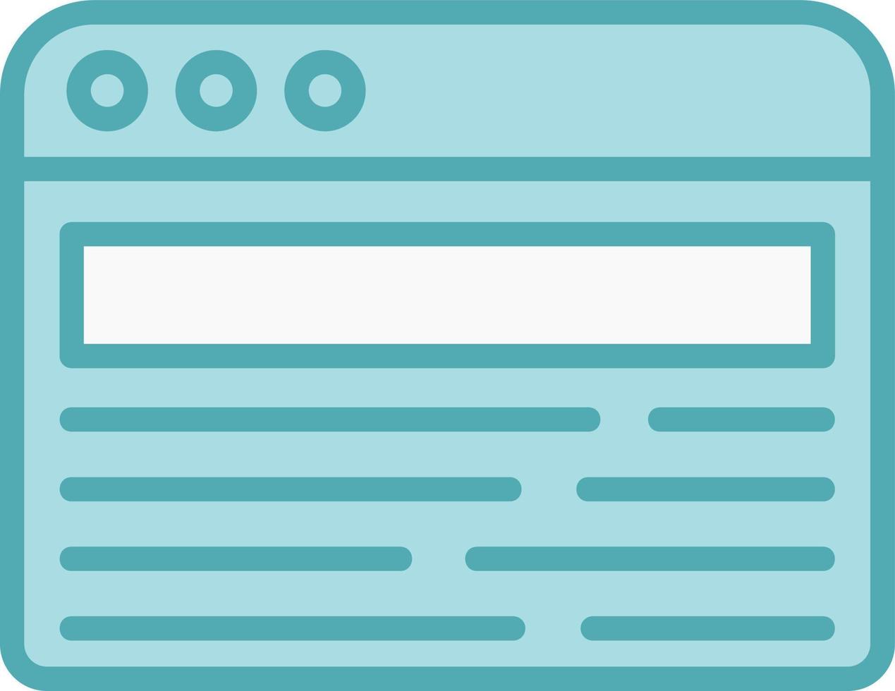 Web Browser Vector Icon