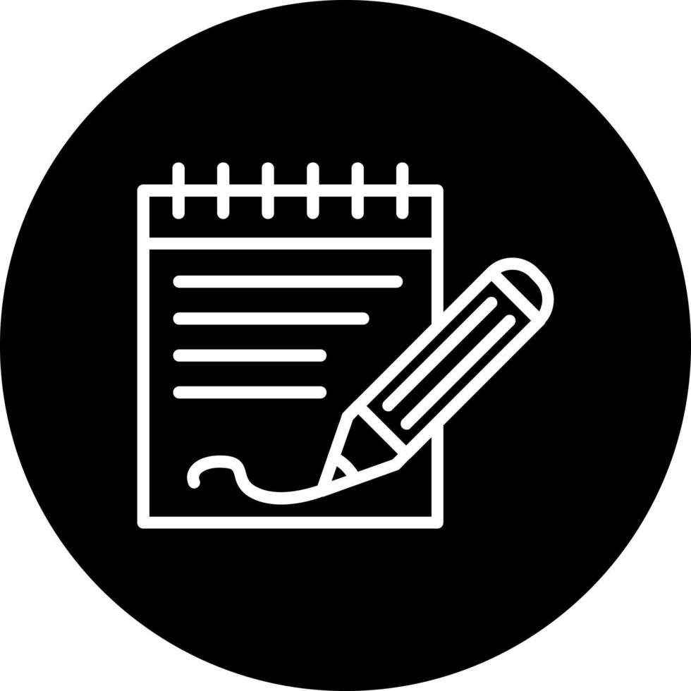 Sketchbook Vector Icon