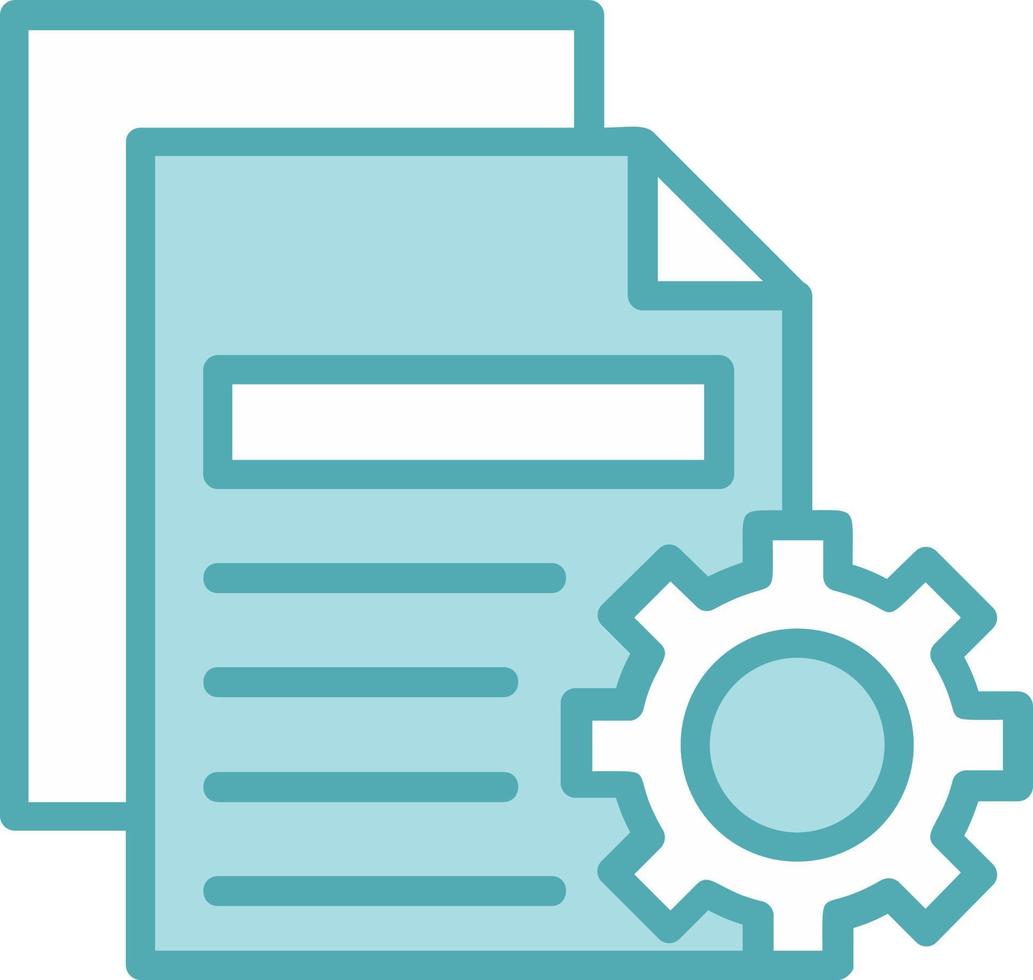 Content Management Vector Icon