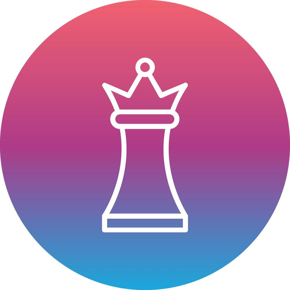 Chess Queen Vector Icon