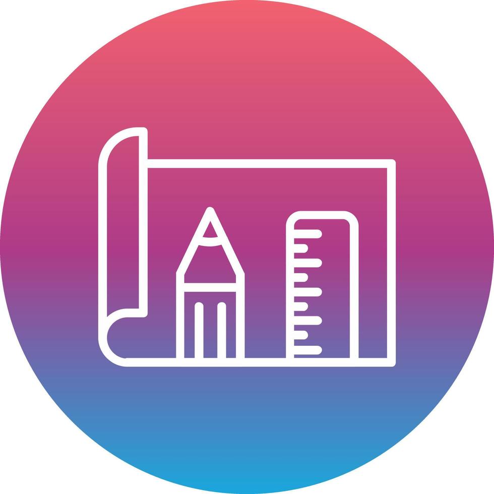 icono de vector de arquitectura