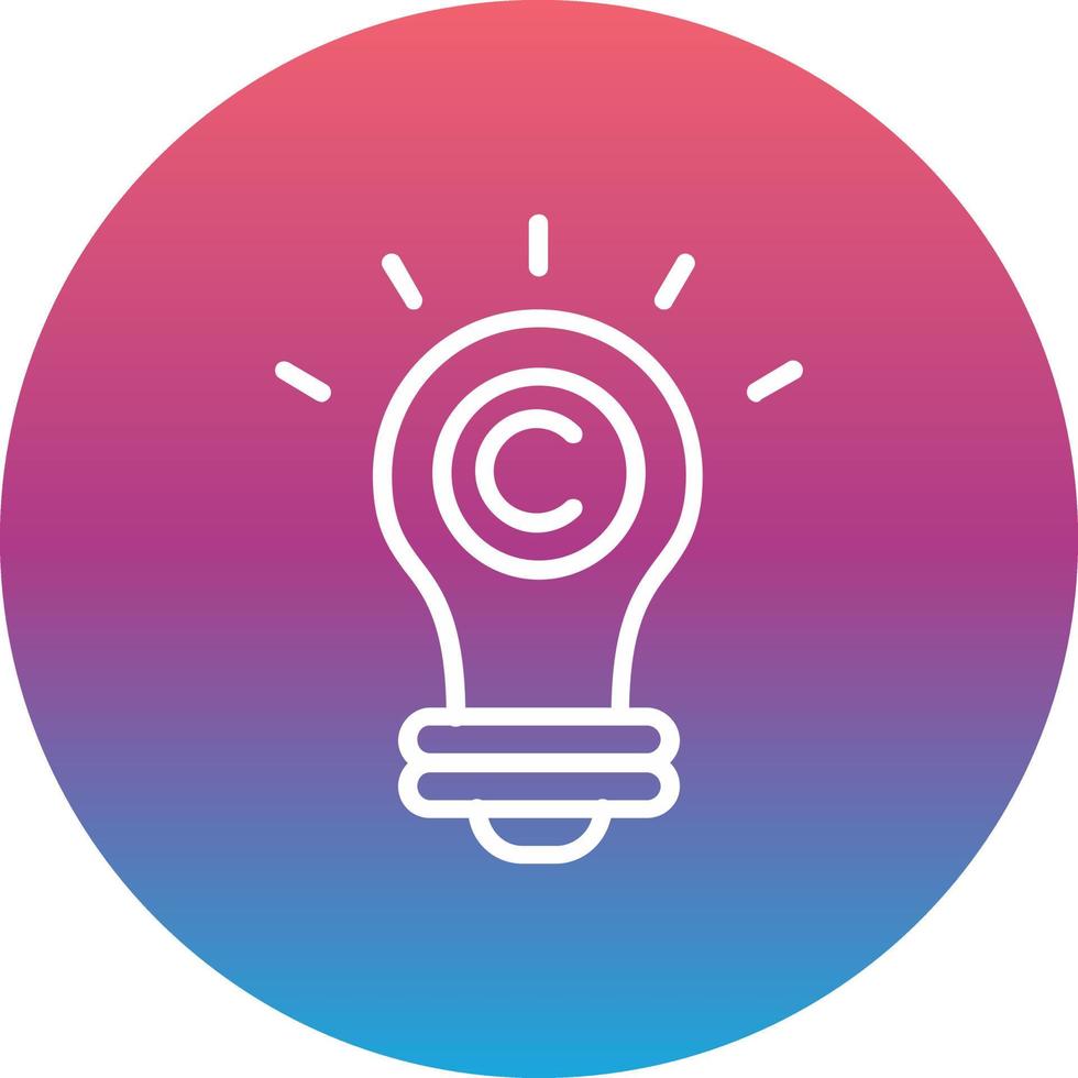 Copy Right Vector Icon