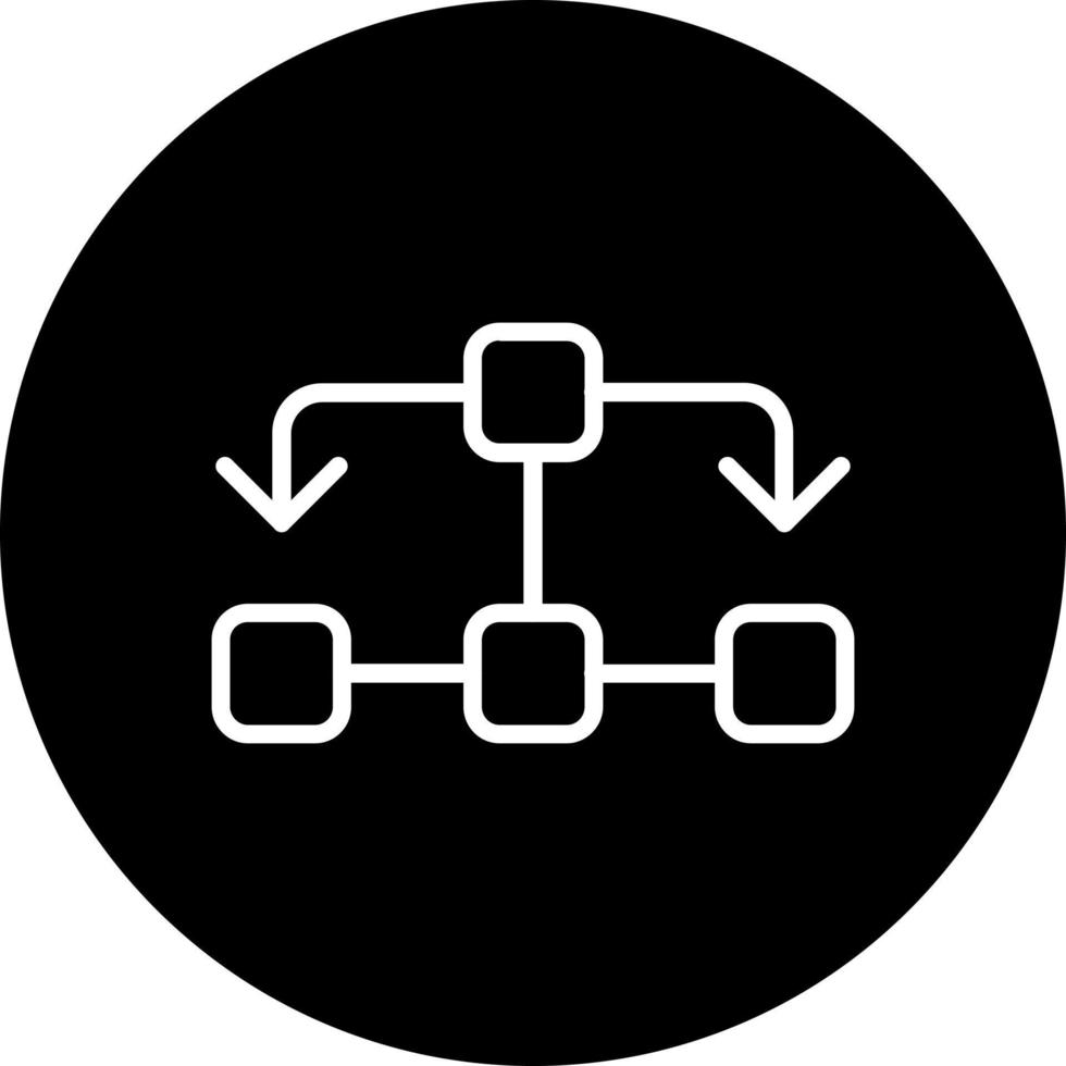 Flow Chart Vector Icon 15800007 Vector Art at Vecteezy
