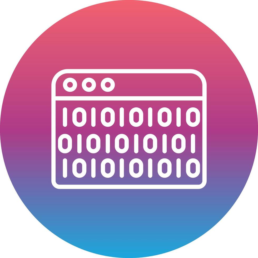 Binary Code Vector Icon 15800226 Vector Art at Vecteezy