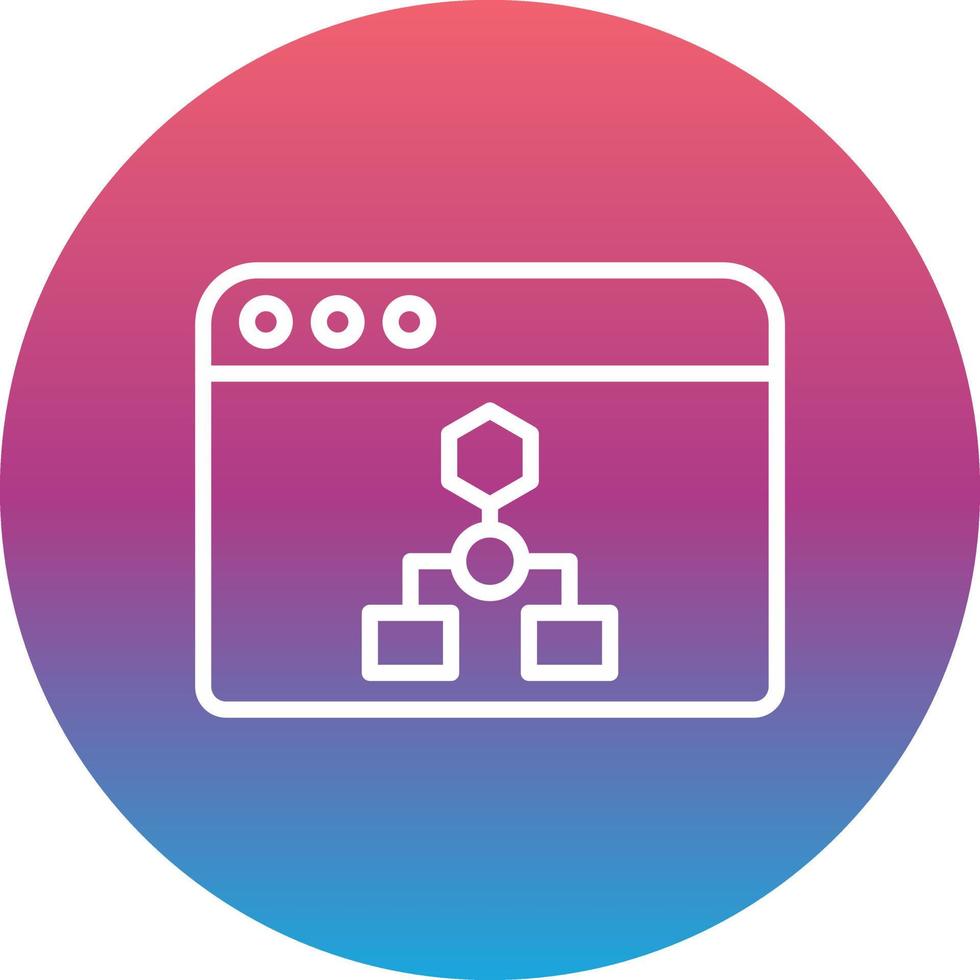 Algorithm Vector Icon