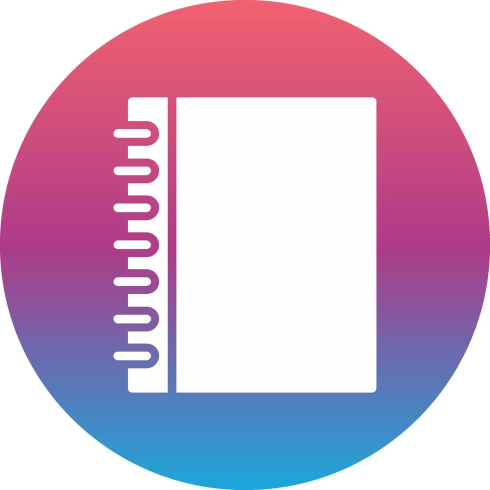 Sketchbook Vector Icon