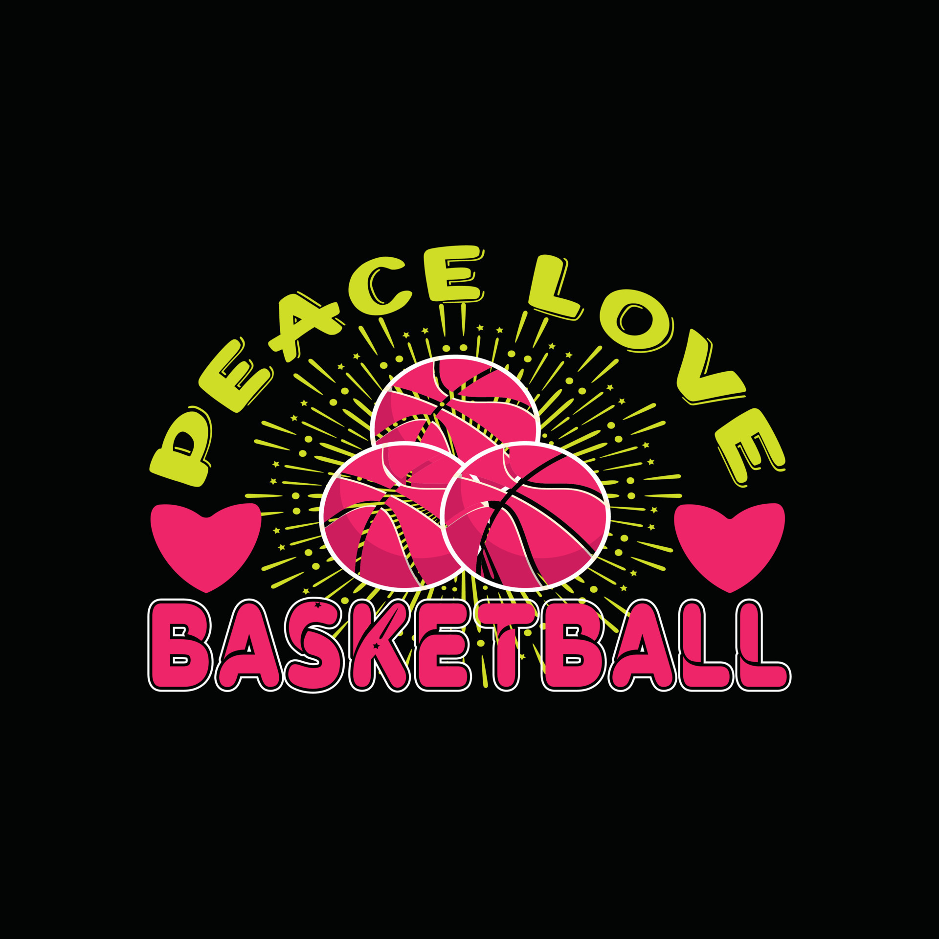 uptempo peace love basketball