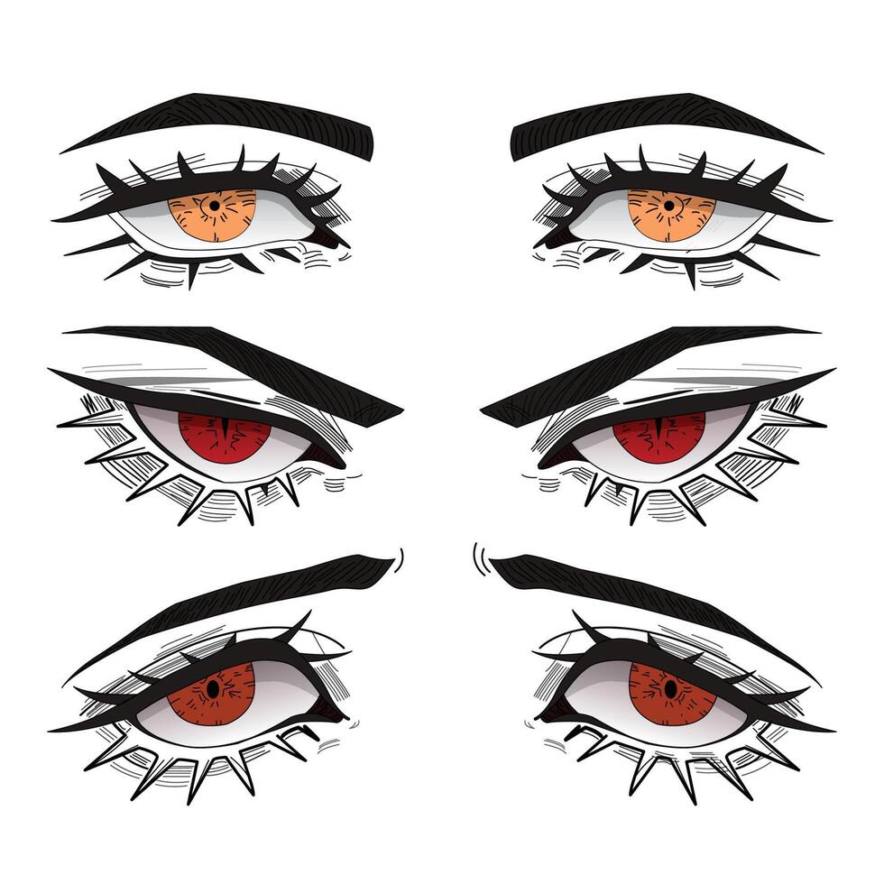 vector anime manga chico expresiones ojos conjunto 15800912 Vector en Vecteezy vector anime manga chico expresiones ojos conjunto 15800912 Vector en Vecteezy