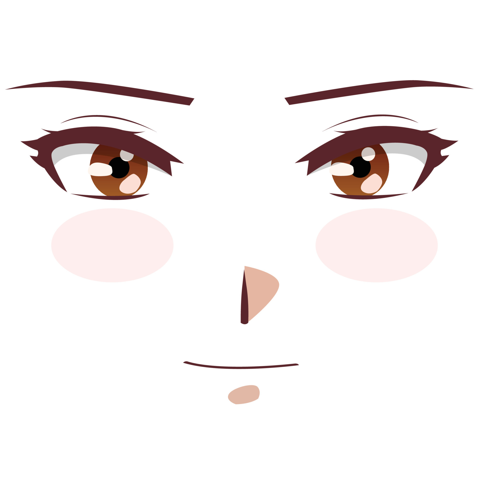 Download Girl Face Anime Royalty-Free Stock Illustration Image - Pixabay
