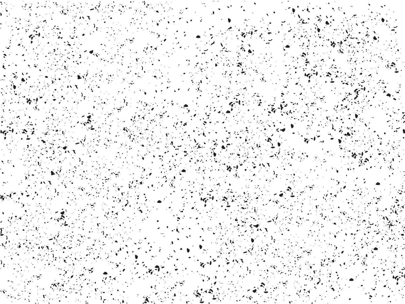 Grunge texture effect in black and white vector