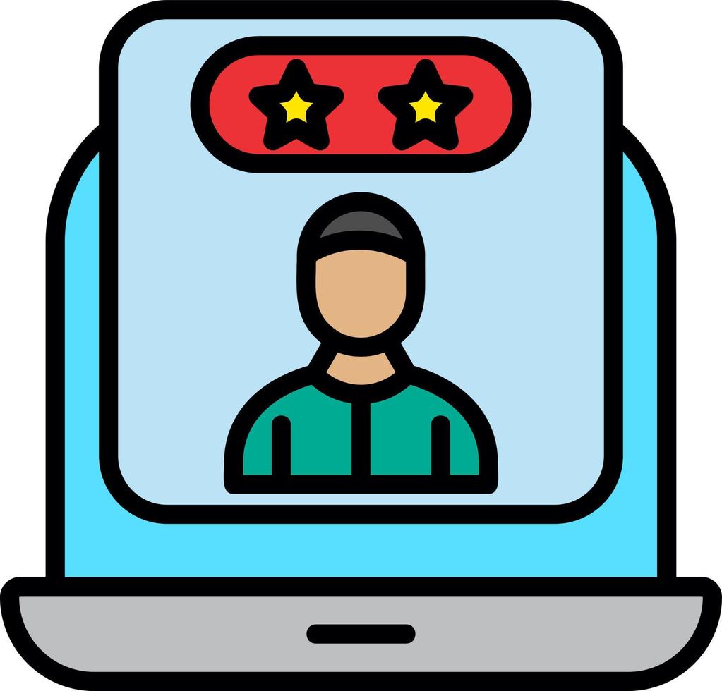Customer Reviews Vector Icon Design