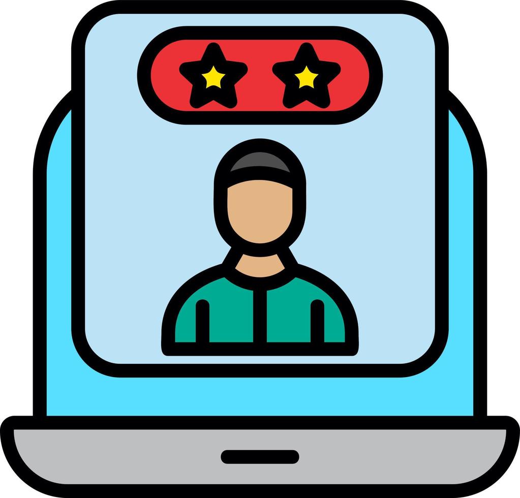 Customer Reviews Vector Icon Design