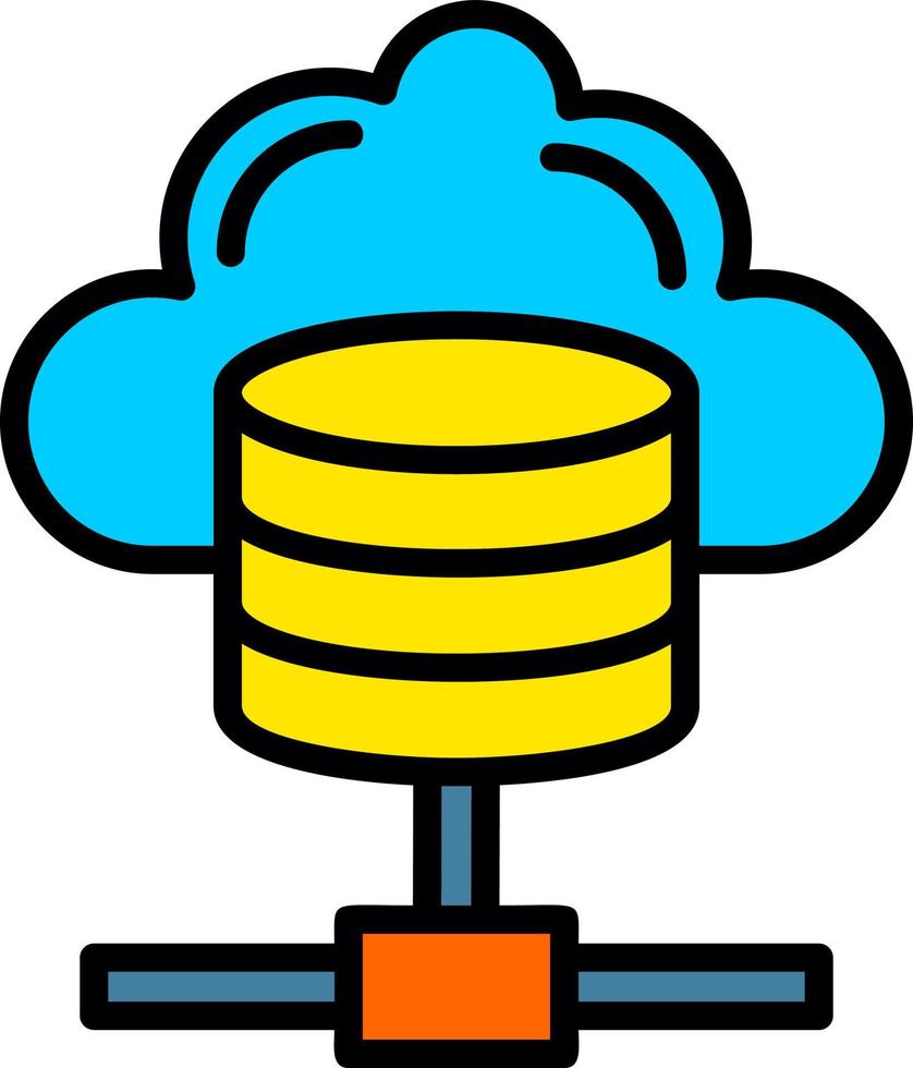 Database Vector Icon Design