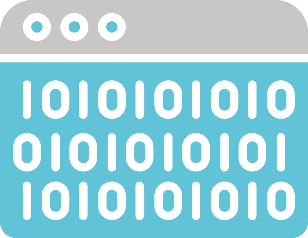 Binary Code Vector Icon 15801989 Vector Art at Vecteezy