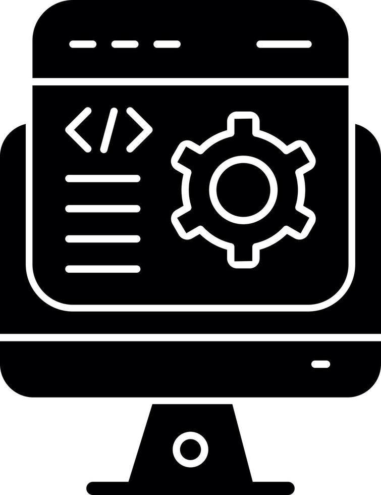 Software Developer Vector Icon Design