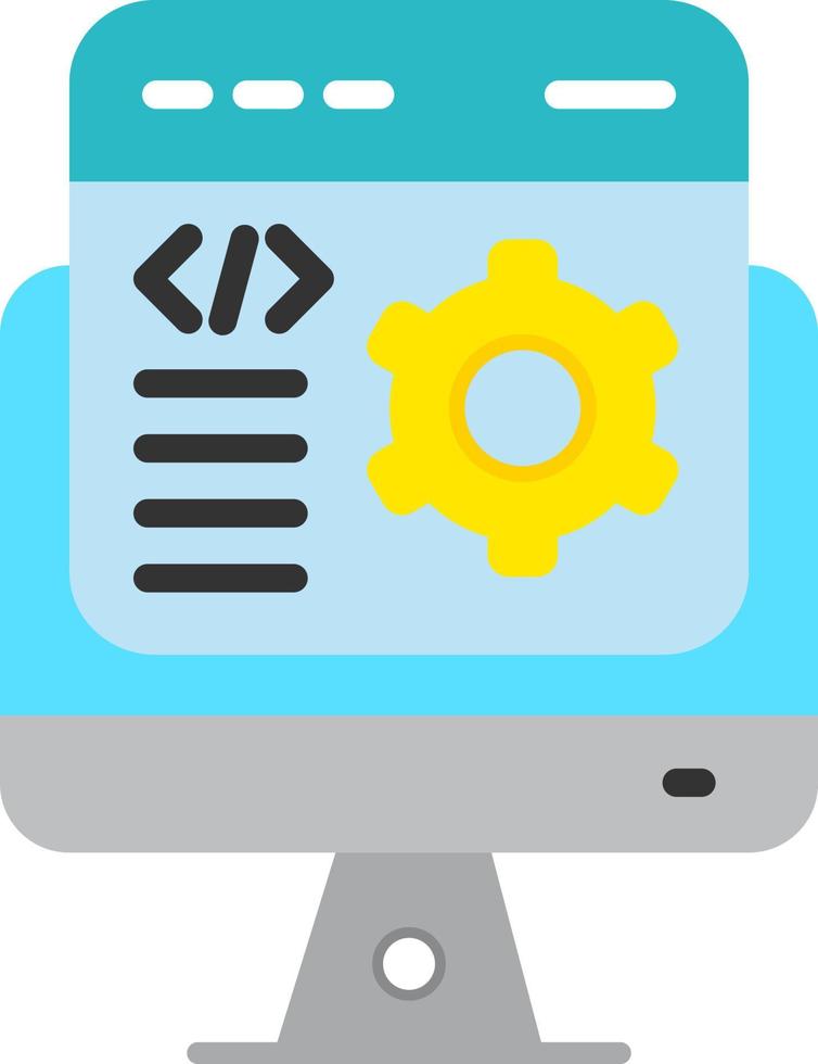 Software Developer Vector Icon Design